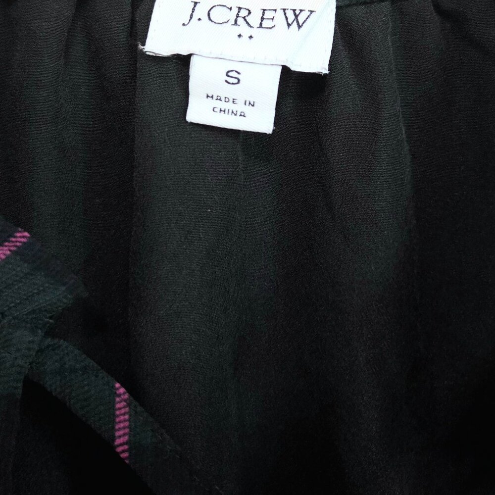 J. Crew – Green Tartan Plaid Dress with Pink Lines – Size Small (Fits Medium) - Picture 9 of 10